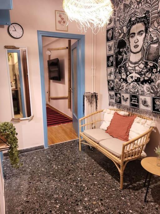 Viva La Frida Boho Apartment In Central Athens Atenas Exterior foto